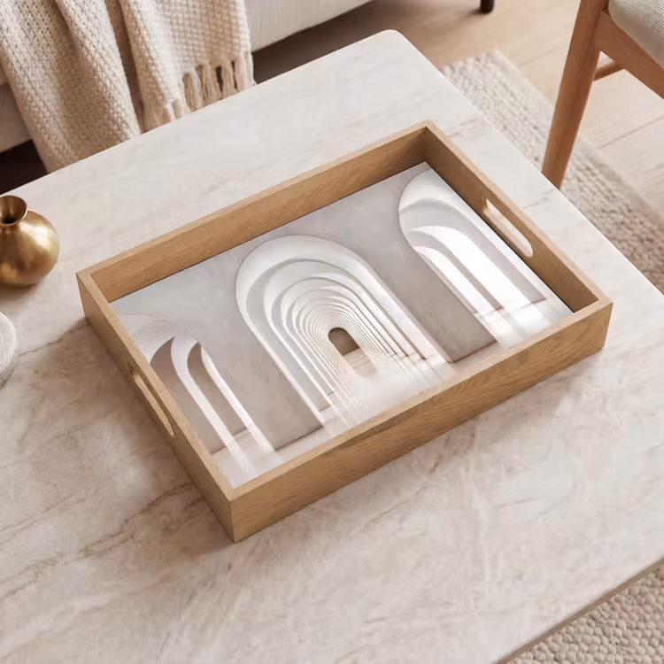 Tray - Hallway - Arches - Symmetrical - Modern — 2