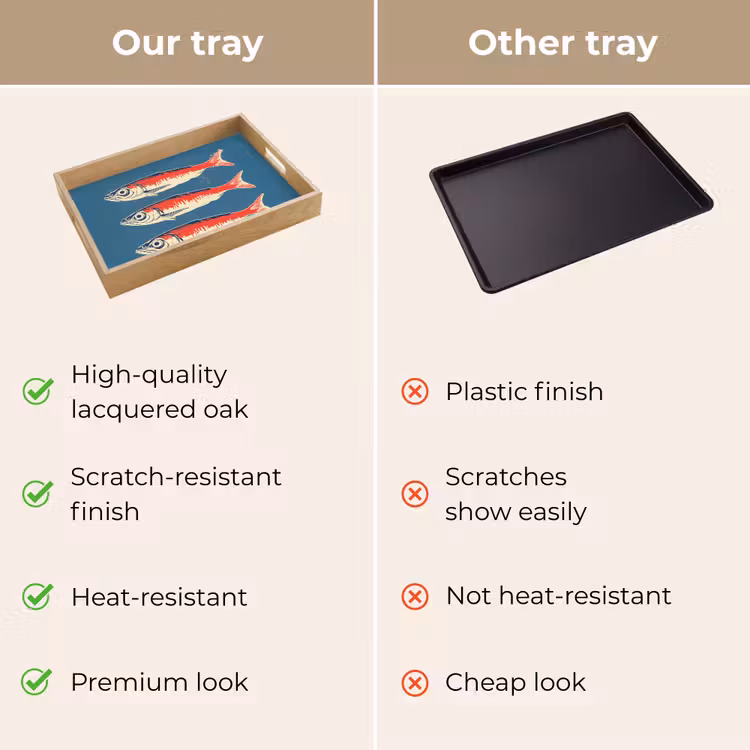 Tray - Pisces - Red - Blue — 10