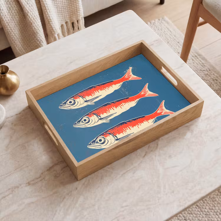 Tray - Pisces - Red - Blue — 2