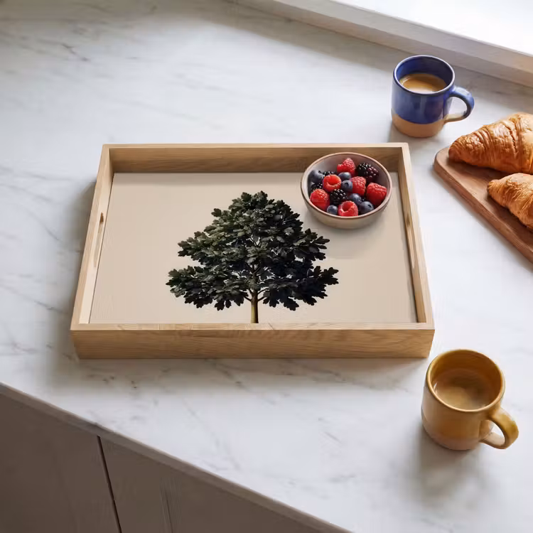 Tray - Oak tree - Shadow - Smooth — 3