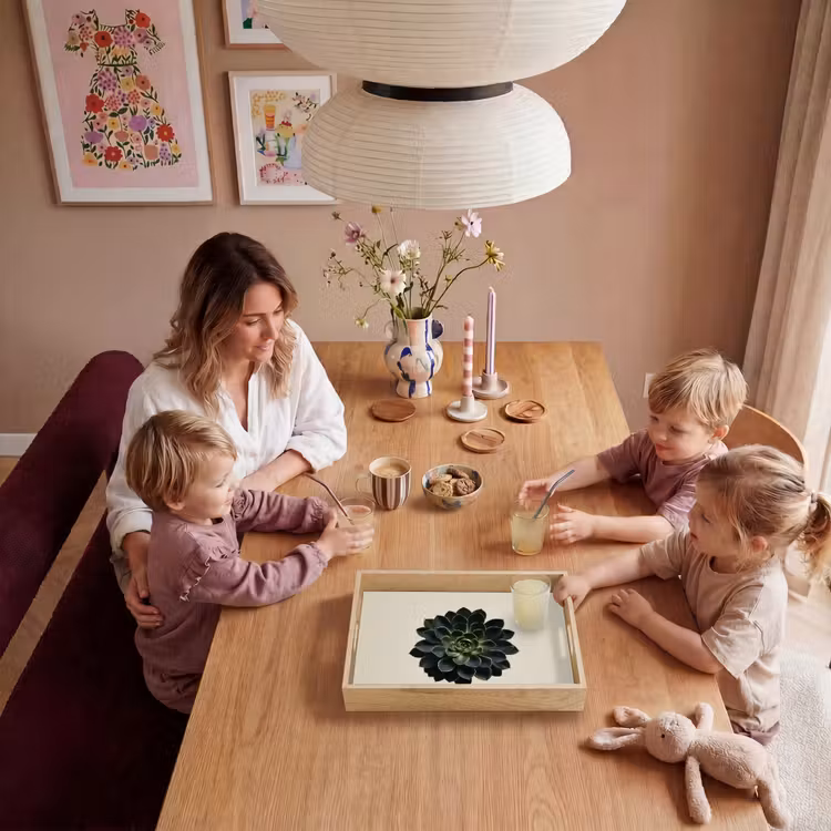 Tray - Rosette - Circular - Dark Green — 5