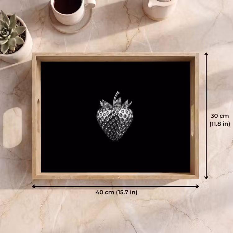 Tray - Strawberry - Seed Structure - Realistic — 7