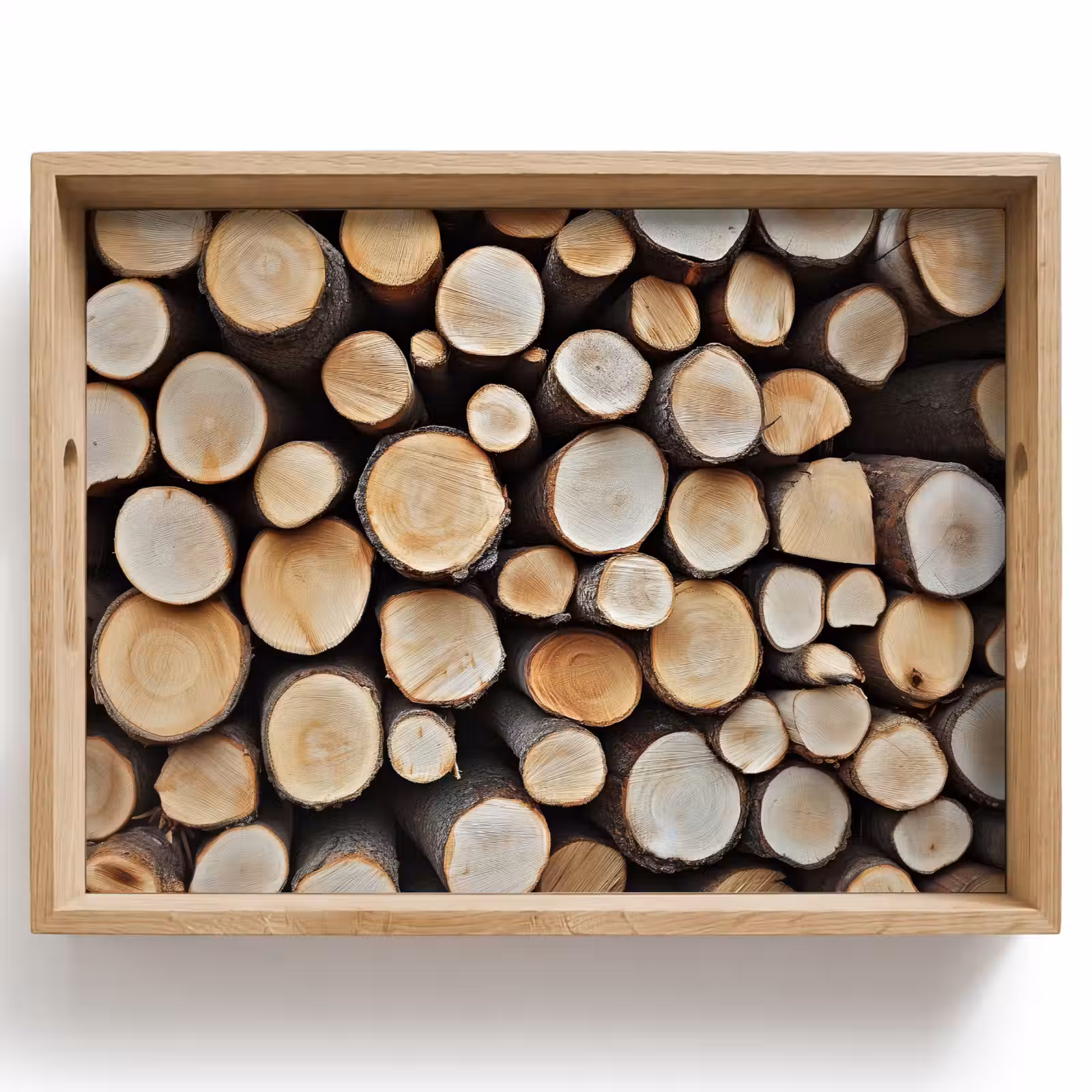Tray - Wood - Logs - Texture — 1