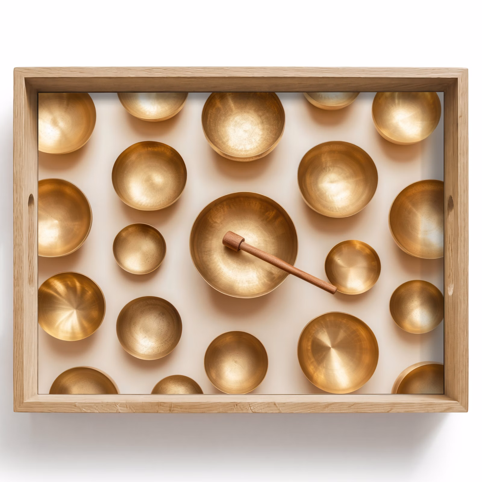 Tray - Symmetrical - Gold - Bronze - Balance — 1