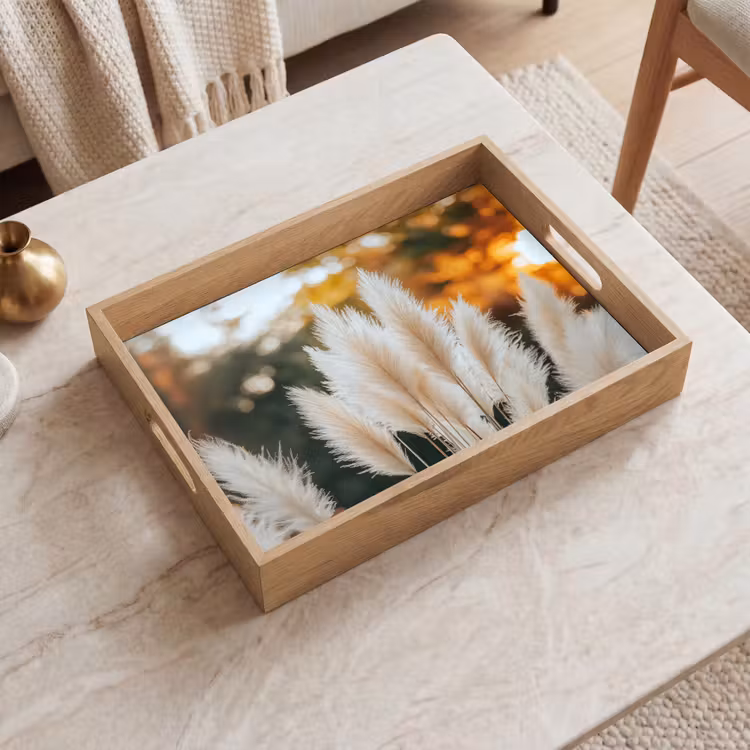 Tray - Pampas grass - Plumes - Ornamental — 2