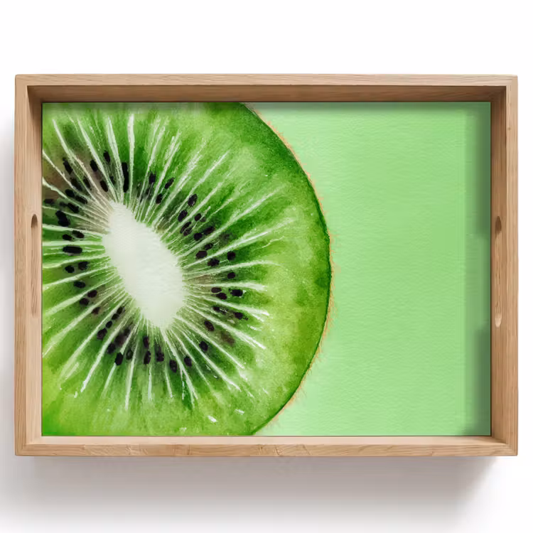 Tray - Kiwi - Green - Fresh — 1