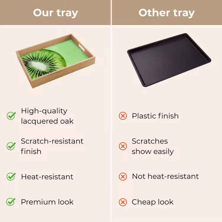 Tray - Kiwi - Green - Fresh — 10