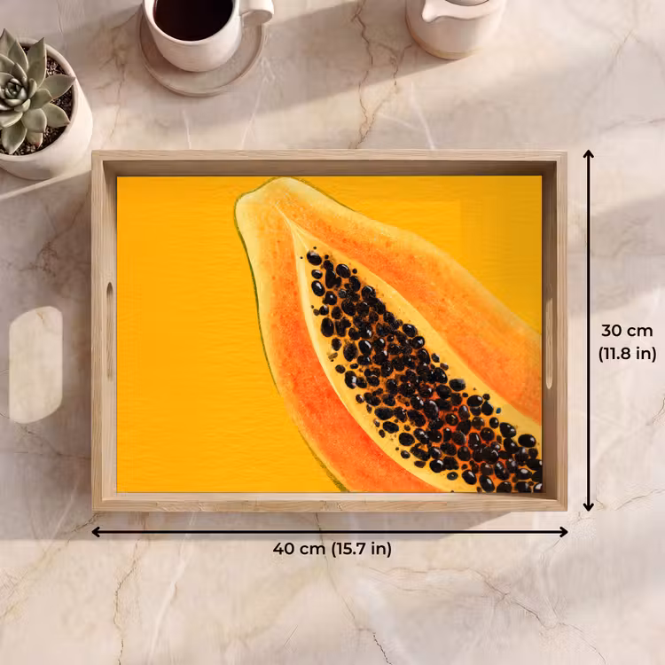 Tray - Papaya - Orange - Topical — 7
