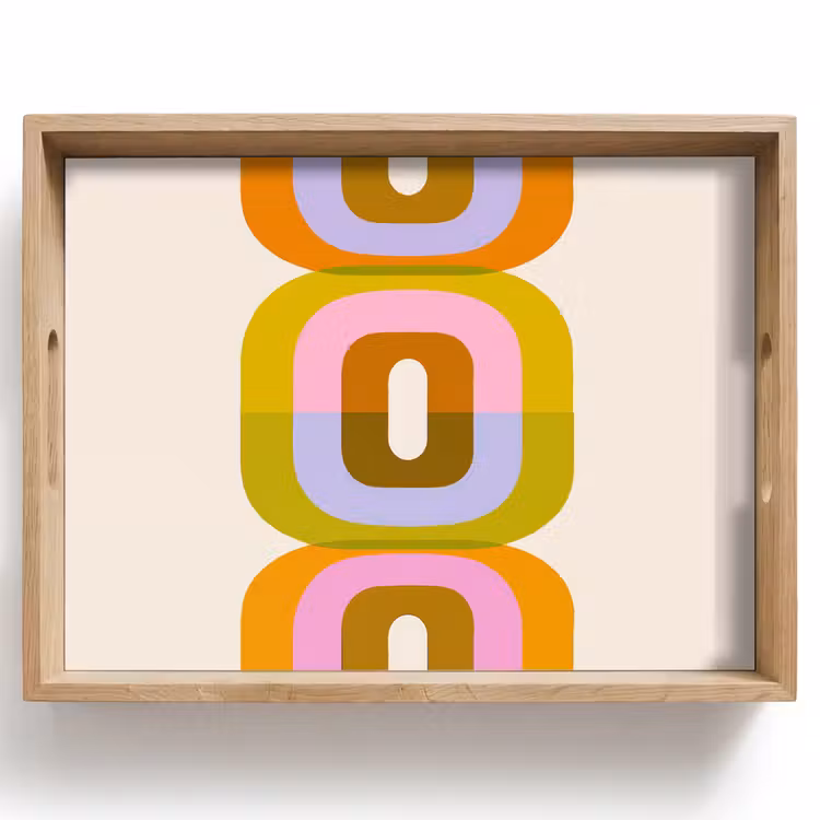 Tray - Stack - Shapes - Blocked - Orange — 1