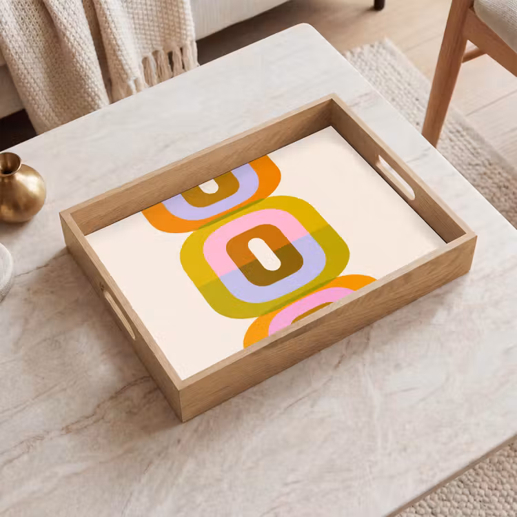 Tray - Stack - Shapes - Blocked - Orange — 2