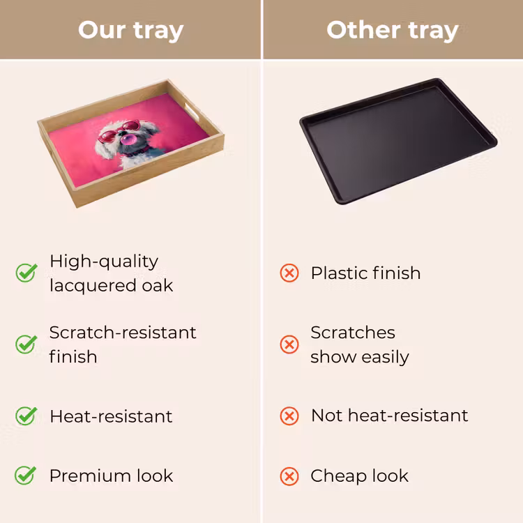 Tray - Pink - Dog - Bubble — 10