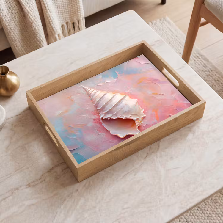 Tray - Shell - Pastel - Pink — 2