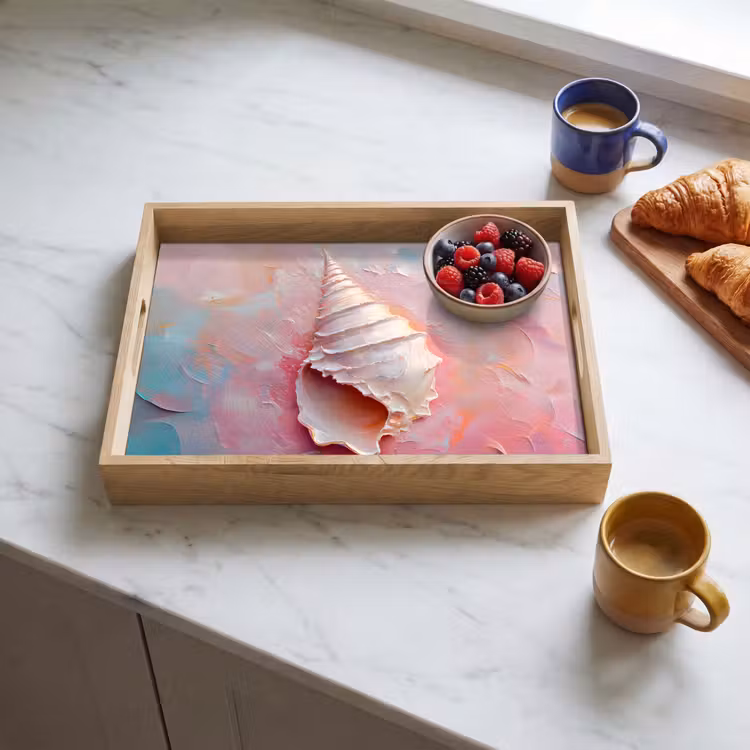 Tray - Shell - Pastel - Pink — 3