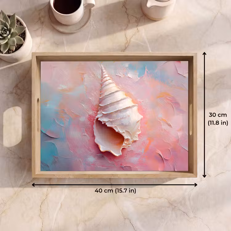 Tray - Shell - Pastel - Pink — 7