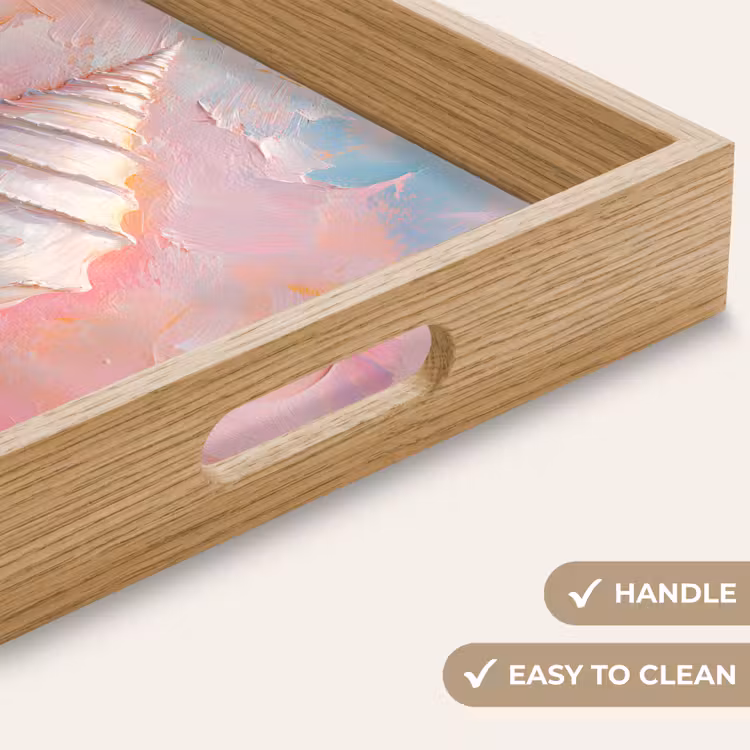 Tray - Shell - Pastel - Pink — 9