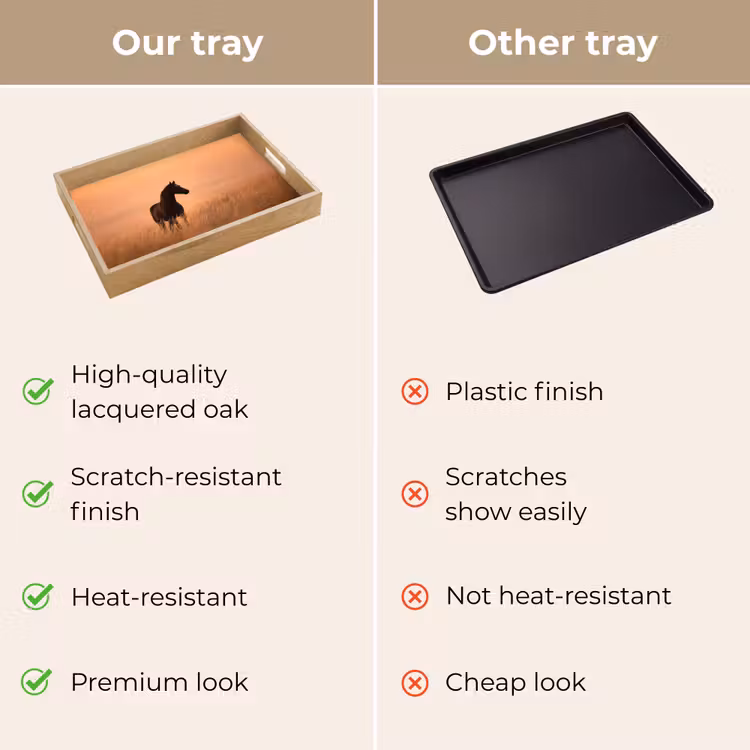 Tray - Horse - Lawn - Sunset — 10