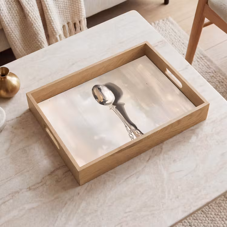 Tray - Spoon - Paint - Silver — 2