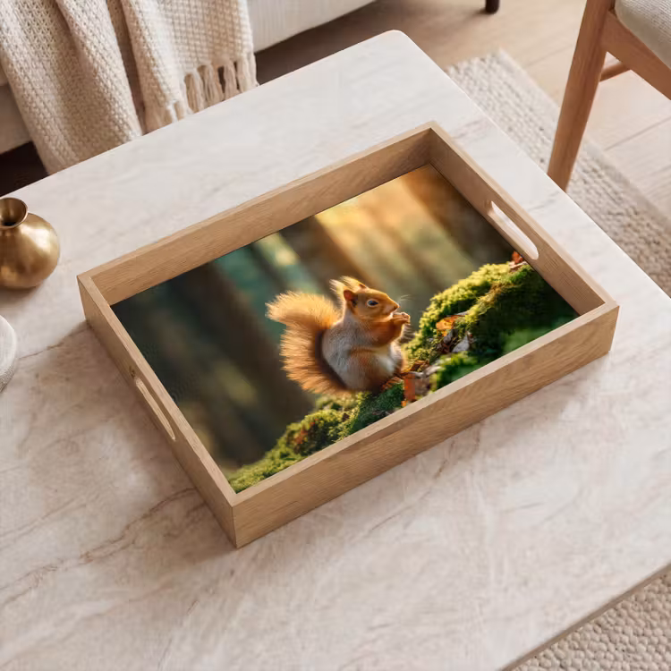 Tray - Squirrel - Nut - Grass — 2