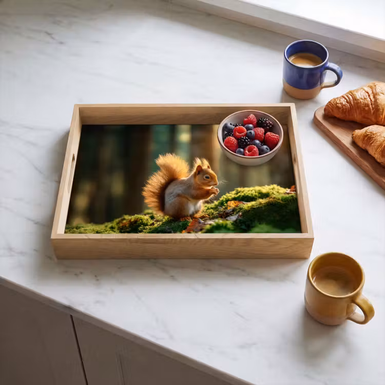 Tray - Squirrel - Nut - Grass — 3