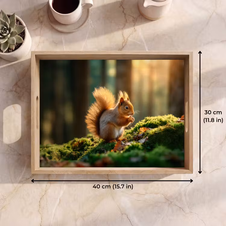 Tray - Squirrel - Nut - Grass — 7