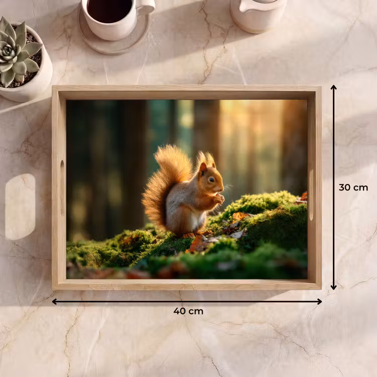 Tray - Squirrel - Nut - Grass — 8