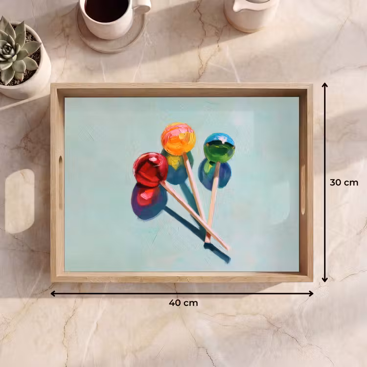 Tray - Lollipops - Shadow - Three - Blue — 8