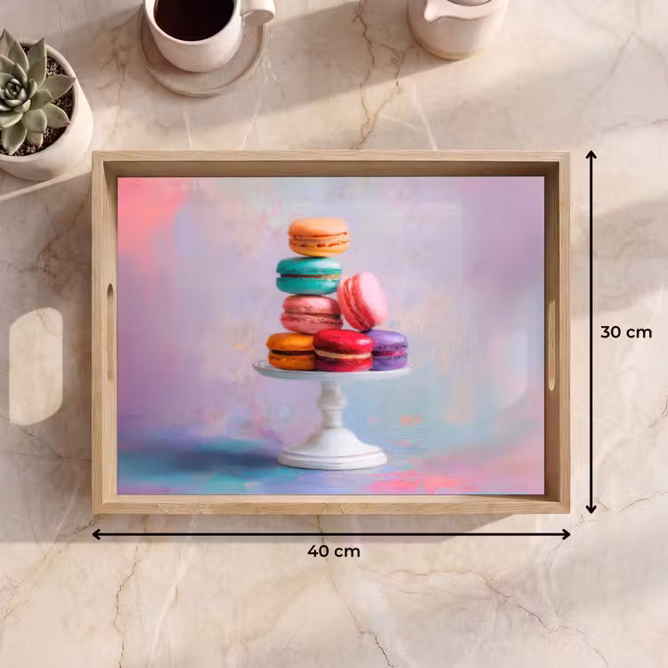 Tray - Macaroons - Bowl - Pastel - Colorful — 8