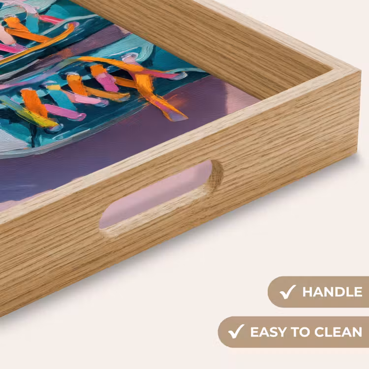 Tray - Sneakers - Laces - Colorful - Shade — 9