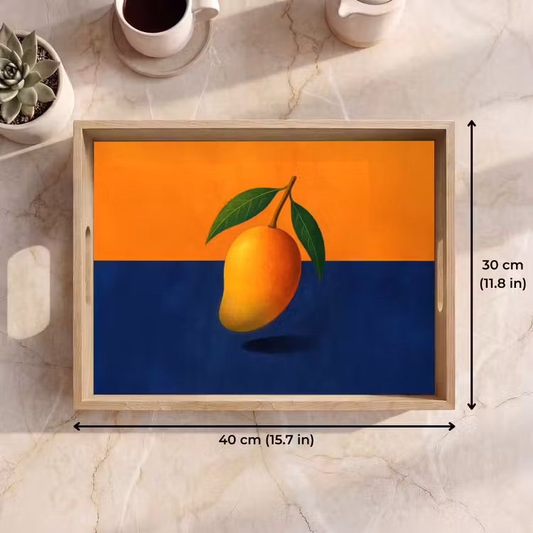 Tray - Mango - Leaves - Orange — 7
