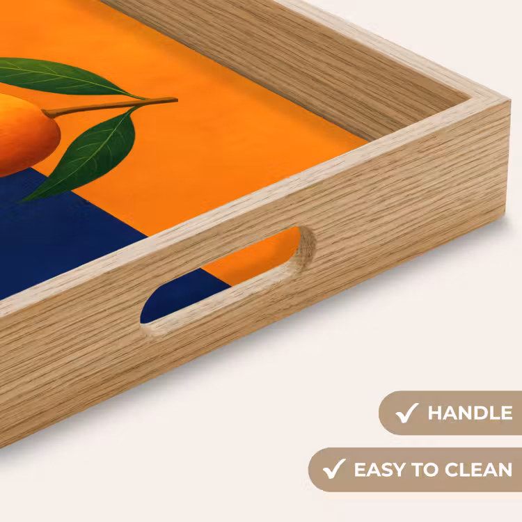 Tray - Mango - Leaves - Orange — 9