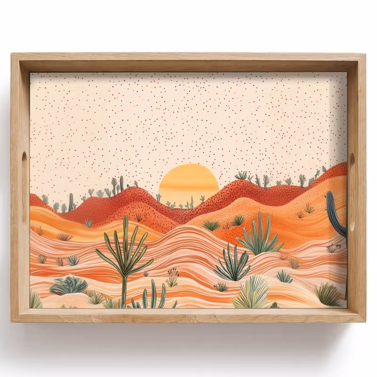 Tray - Landscape - Hills - Sunset — 1