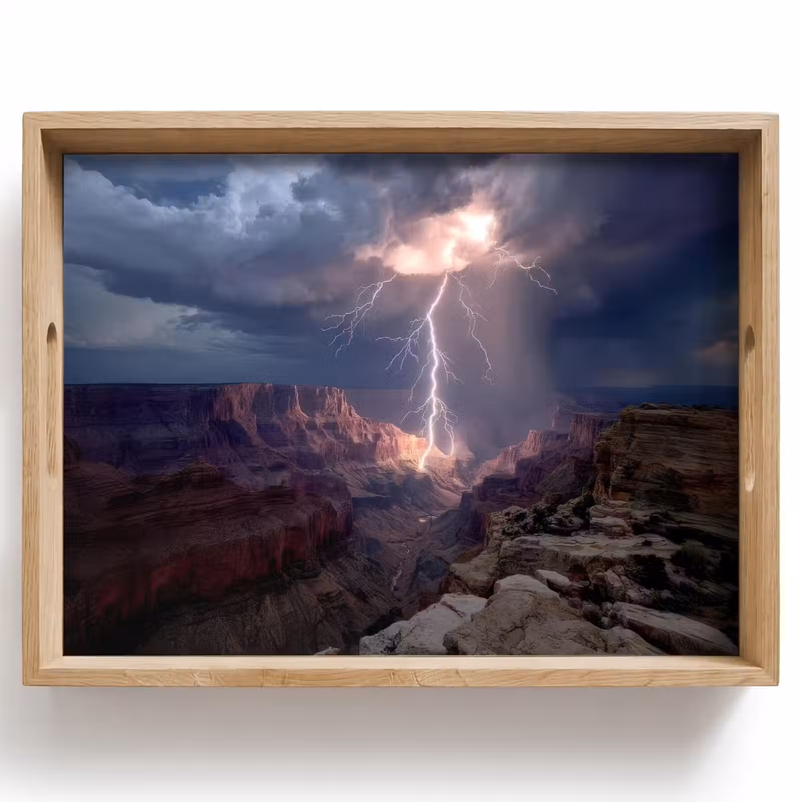 Tray - Lightning - Clouds - Canyon — 1