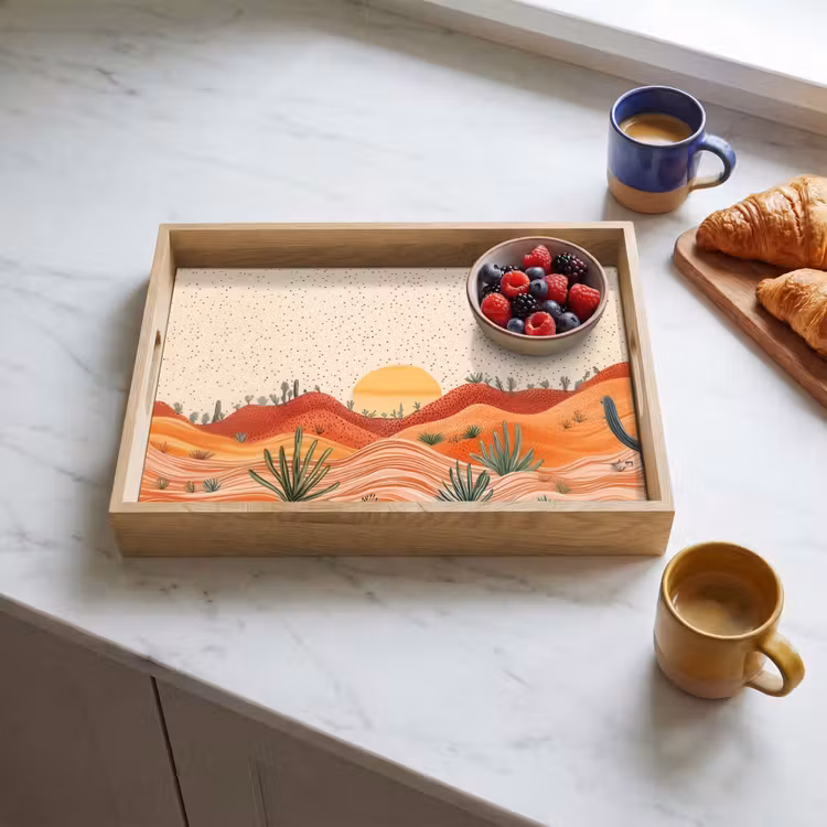 Tray - Landscape - Hills - Sunset — 3