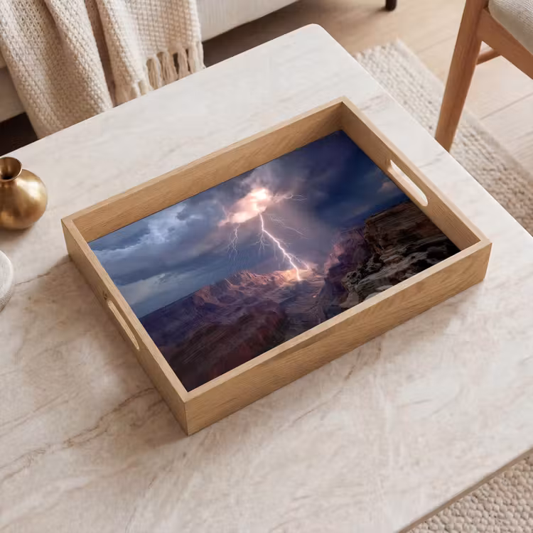 Tray - Lightning - Clouds - Canyon — 2