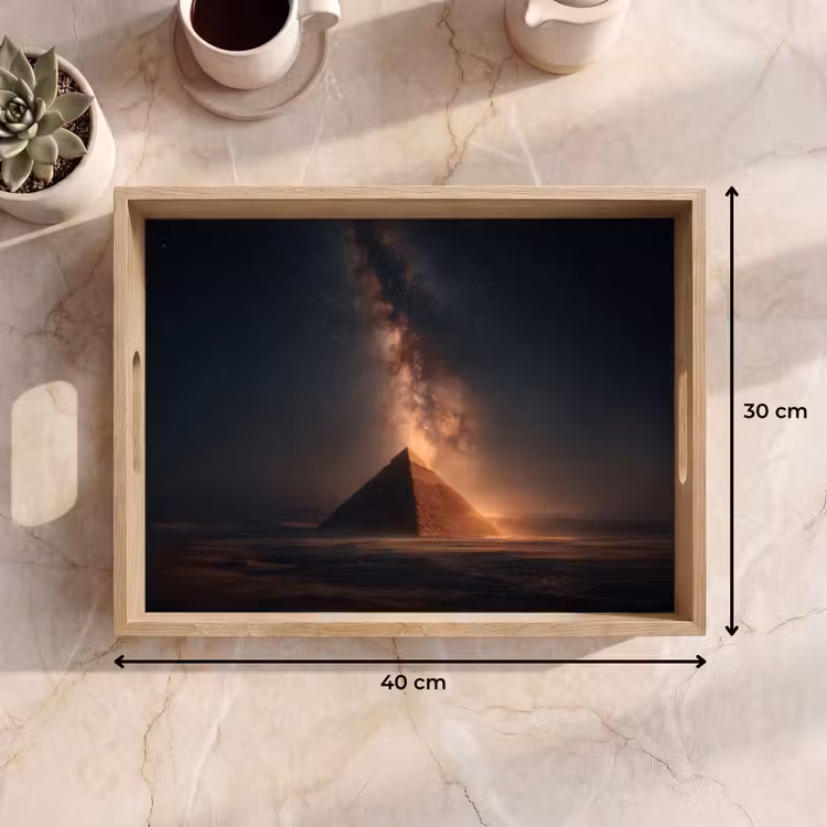 Tray - Pyramid - Desert - Light — 8