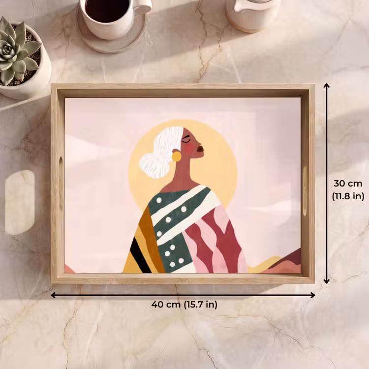 Tray - Woman - Sun - Colorful — 7