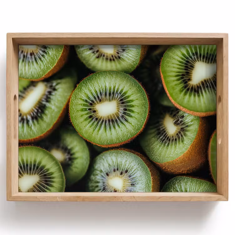 Tray - Kiwi - Fruit - Green — 1