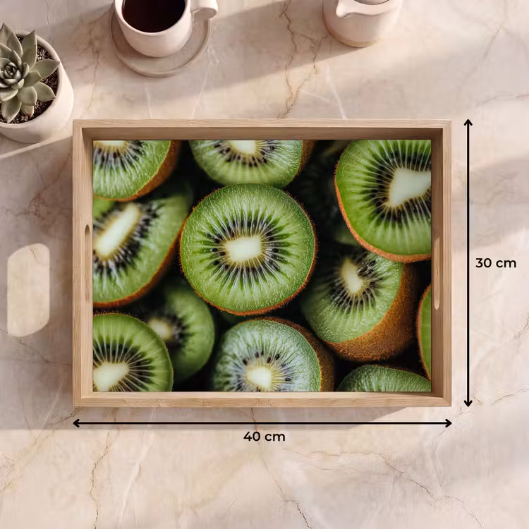 Tray - Kiwi - Fruit - Green — 8
