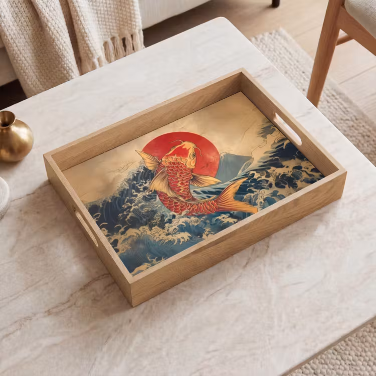 Tray - Koi - Sea - Waves - Sun — 2
