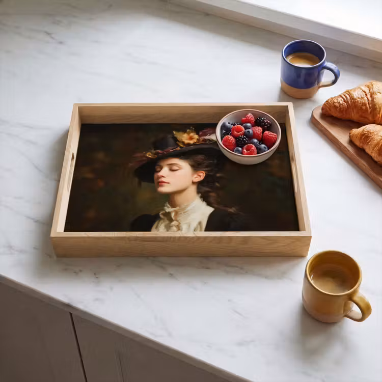 Tray - Woman - Victorian - Portrait — 3