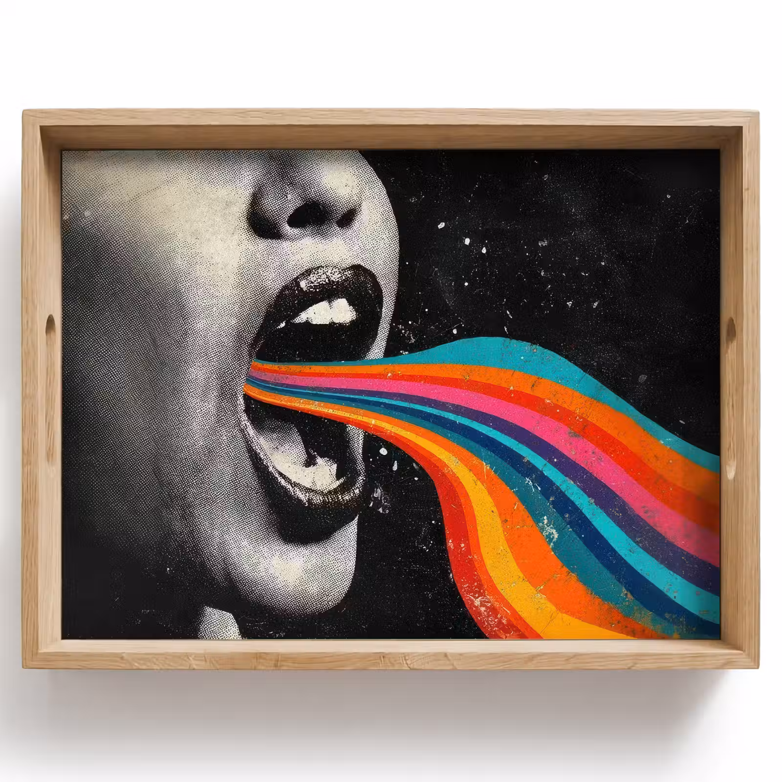 Tray - Mouth - Waves - Rainbow — 1