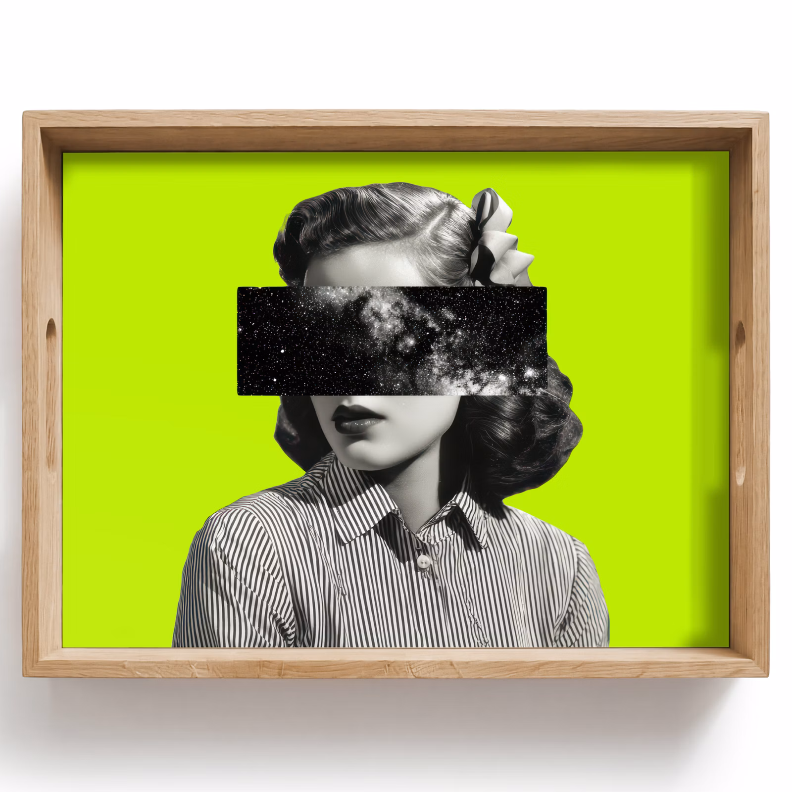 Tray - Woman - Starry Sky - Green — 1