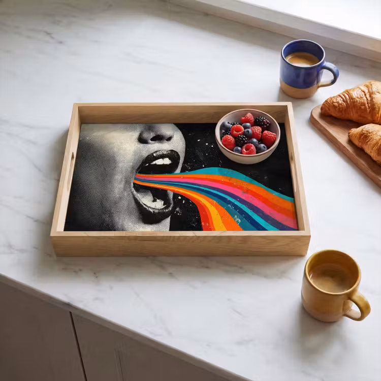 Tray - Mouth - Waves - Rainbow — 3