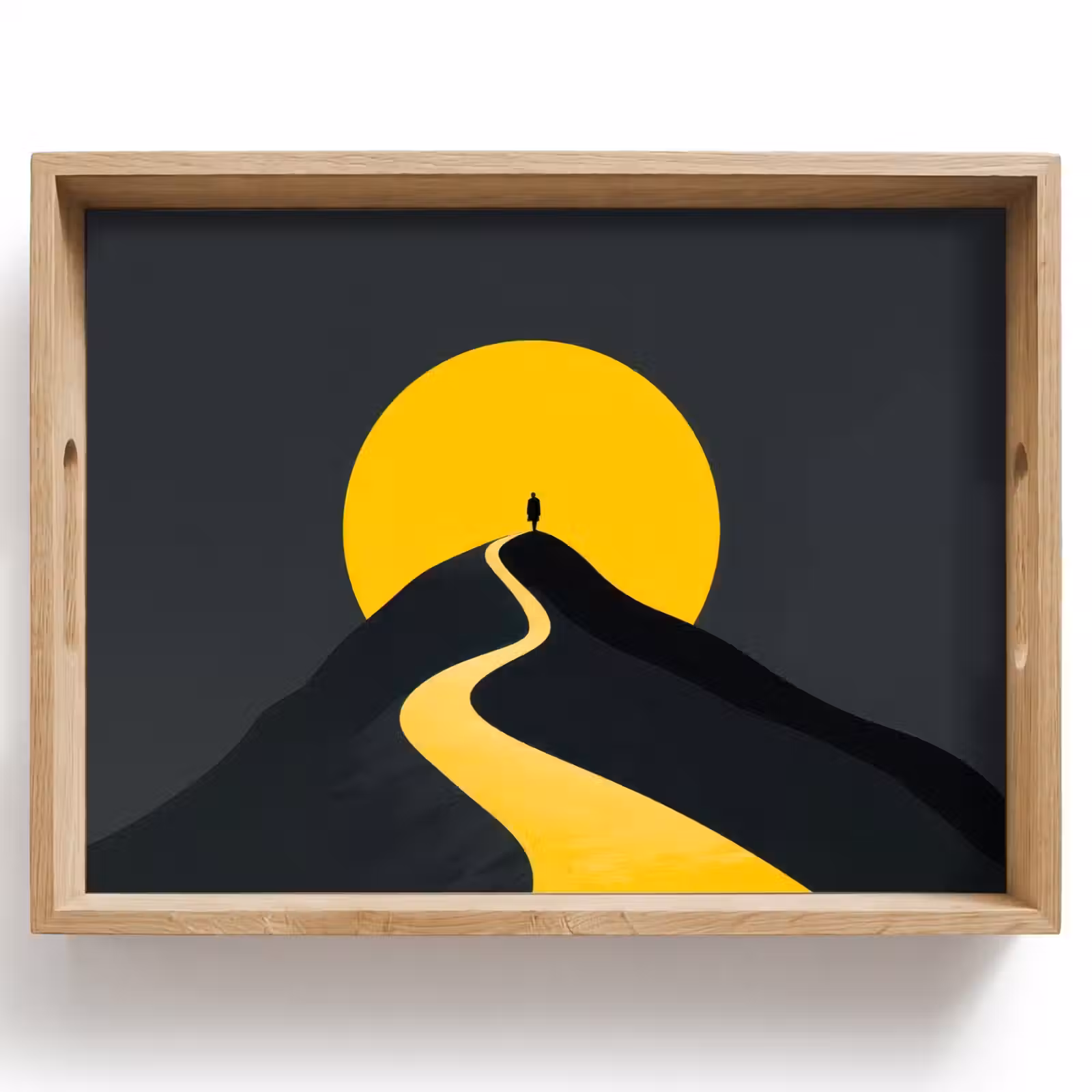 Tray - Sun - Hill - Path - Yellow — 1
