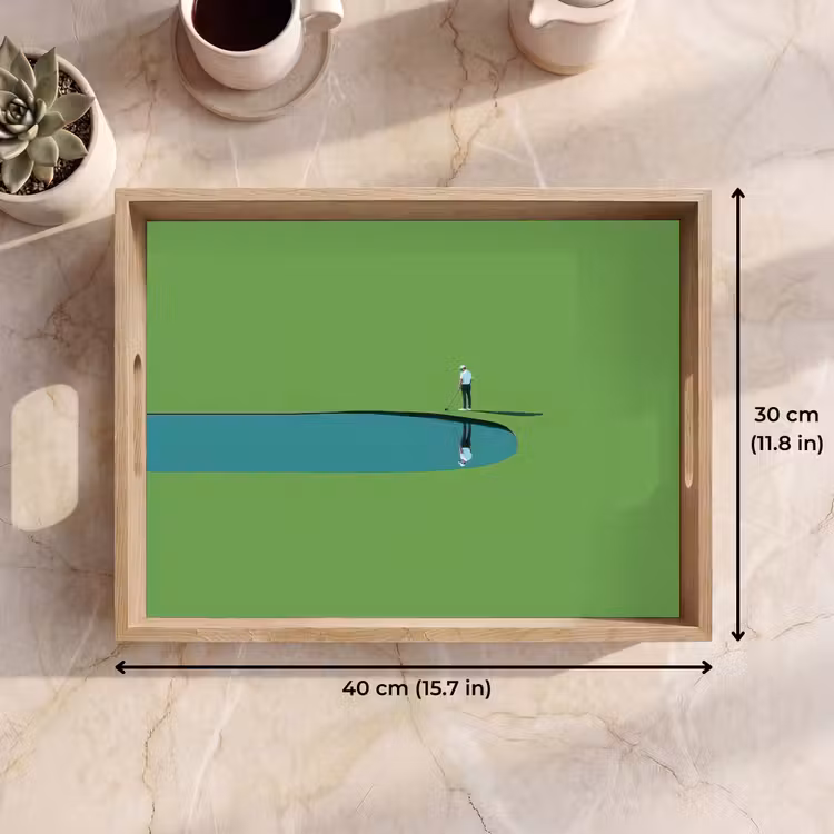 Tray - Person - Wave - Water - Blue — 7