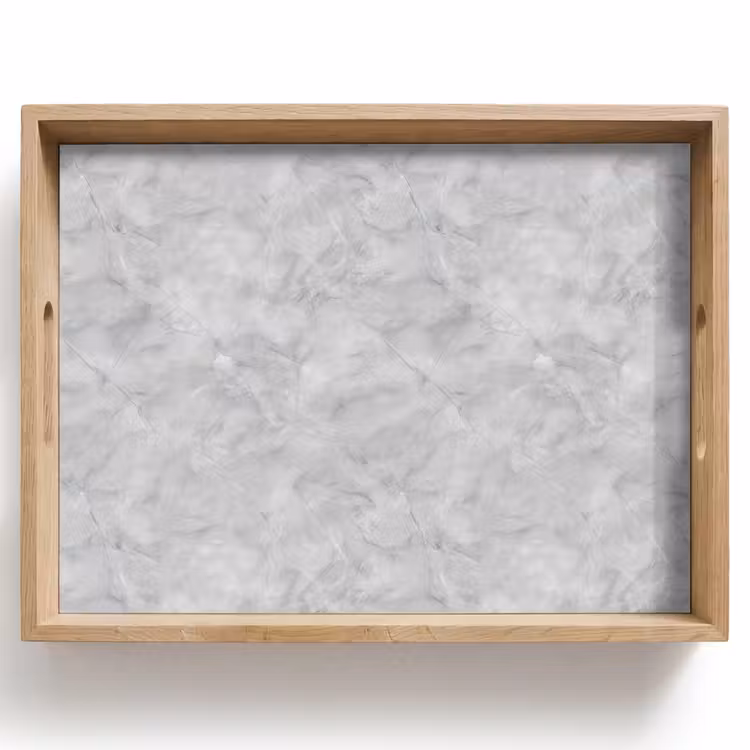 Tray - Gray - Marble - Matte — 1