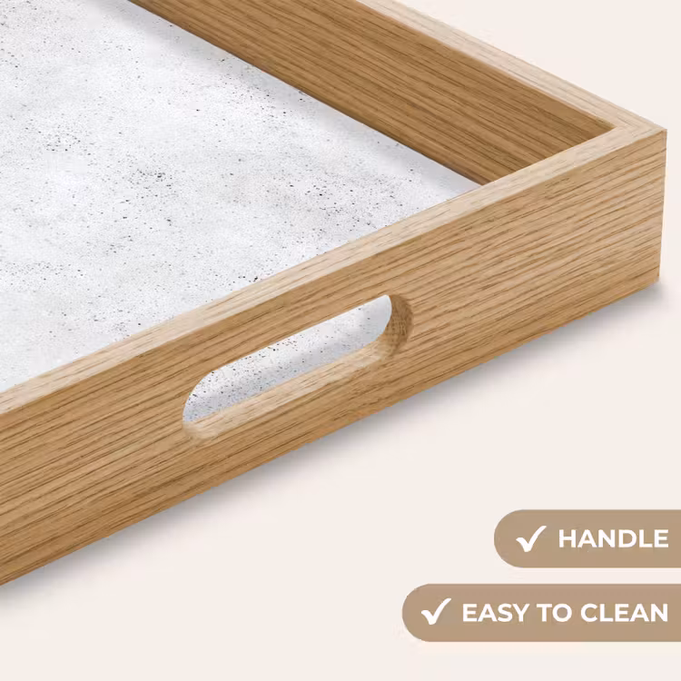 Tray - Light gray - Concrete texture - Subtle — 9