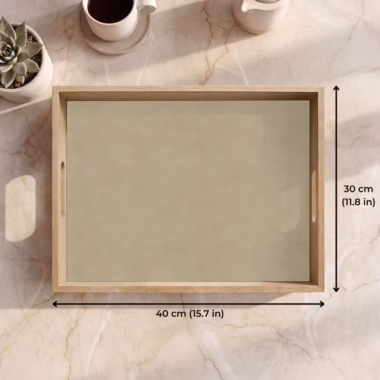 Tray - Sand color - Granular texture - Concrete — 7