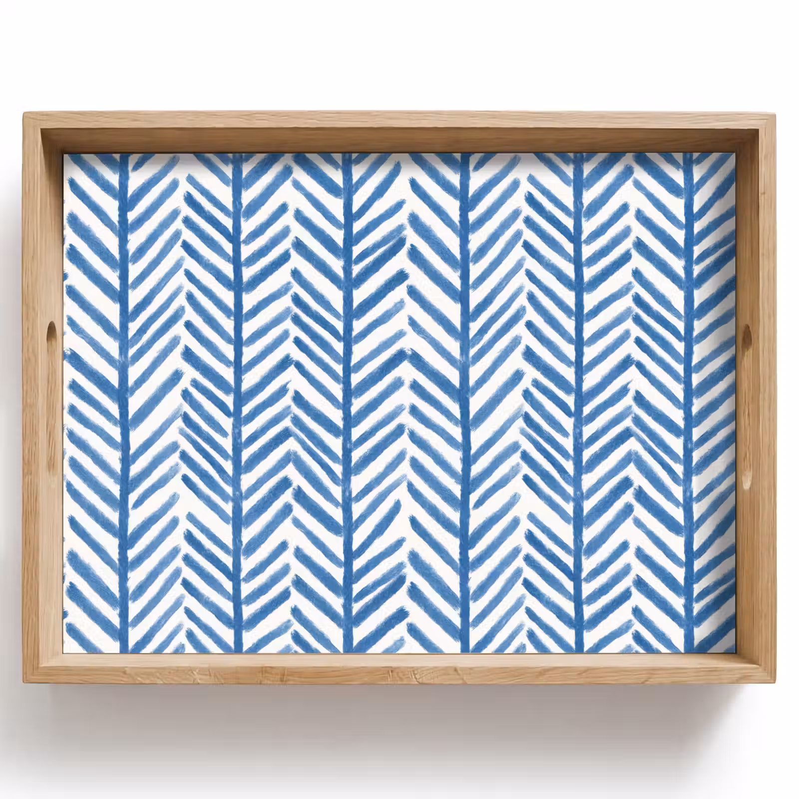 Tray - Pattern - Stripe - Blue — 1