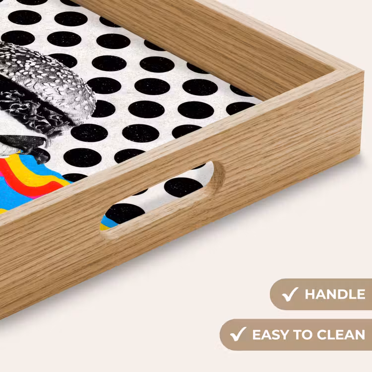 Tray - Hamburger - Dots - Waves - Colors — 9